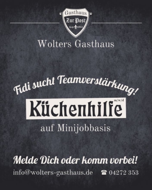 Fidi braucht Verstärkung!  